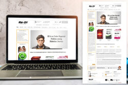 Pharmaceuticals Suppliment Website Design in Ahmedabad
