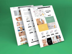 Cosmetics Website Design